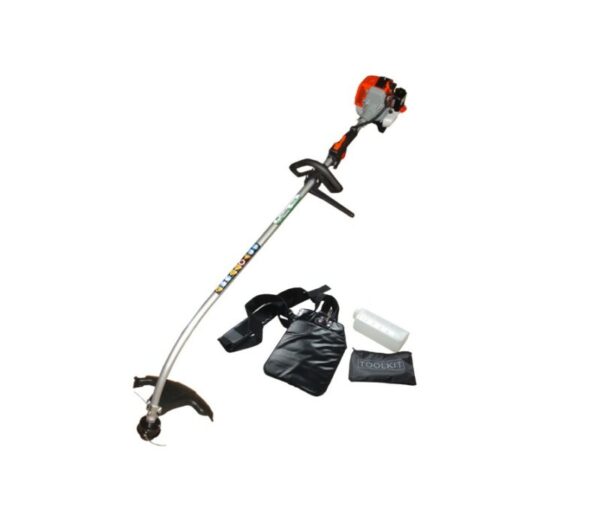 Husky Pro 30A Bent Shaft Trimmer 2-Stroke Petrol 26cc, 0.85kw with clutch – Nylon Head will help to make light work of the most hard to reach areas.