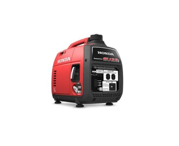 Honda Inverter Generator  2.2 KVA – EU22iT1 Ideal for small electronic devices. Perfect for home back up, recreational use and other outdoor activities.