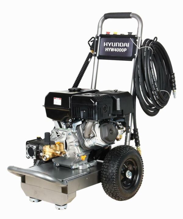 Hyundai 420cc 4000psi 15L/Min Pressure Washer with Quick Release 15m Hose